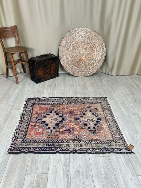 El Dokumasi Halı Kilim Yolluk Paspas Ölçü 131X103 Cm