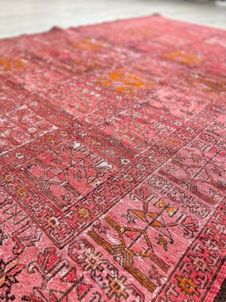 El Dokumasi Halı Kilim Yolluk Paspas Ölçü 200X123 Cm