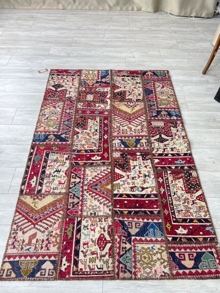 El Dokumasi Halı Kilim Yolluk Paspas Ölçü 182X118 Cm