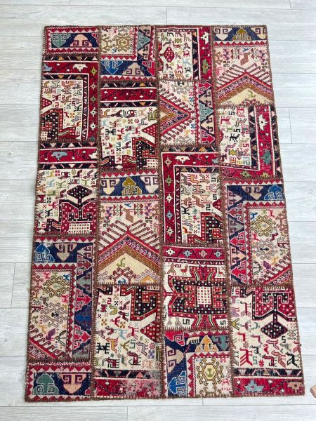 El Dokumasi Halı Kilim Yolluk Paspas Ölçü 182X118 Cm