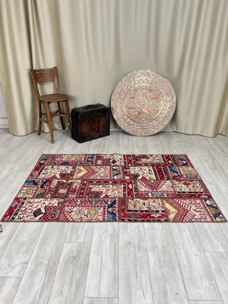 El Dokumasi Halı Kilim Yolluk Paspas Ölçü 182X118 Cm