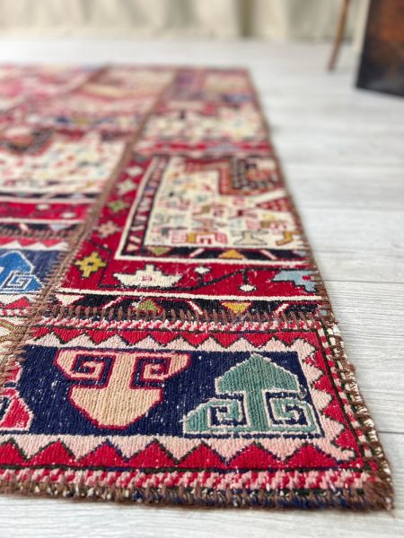 El Dokumasi Halı Kilim Yolluk Paspas Ölçü 182X118 Cm