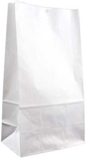 Paket Servis Torbası 25X14X34 Cm Beyaz Renk 50 Adet