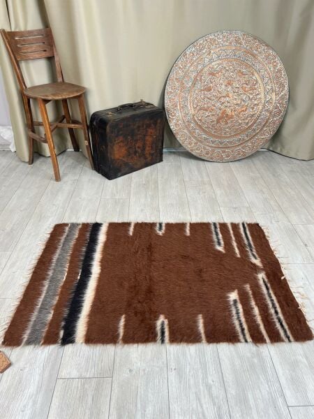 El Dokumasi Halı Kilim Yolluk Paspas Ölçü 130X78 Cm