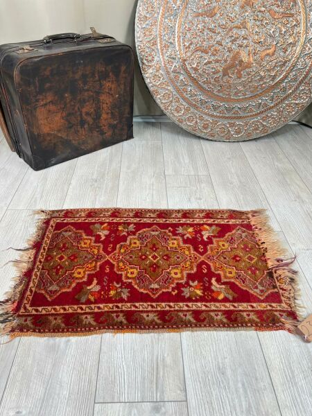 El Dokumasi Halı Kilim Yolluk Paspas Ölçü 85X48 Cm