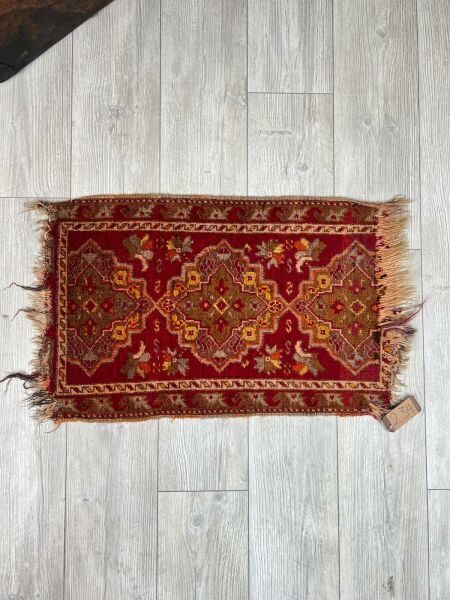 El Dokumasi Halı Kilim Yolluk Paspas Ölçü 85X48 Cm
