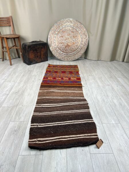 El Dokumasi Halı Kilim Yolluk Paspas Ölçü 210X68 Cm