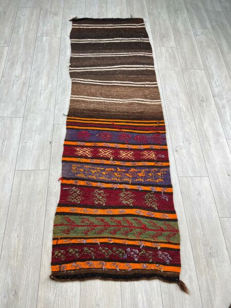 El Dokumasi Halı Kilim Yolluk Paspas Ölçü 210X68 Cm