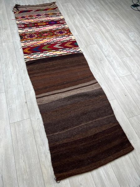 El Dokumasi Halı Kilim Yolluk Paspas Ölçü 275X76 Cm