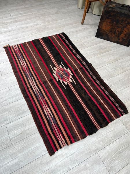 El Dokumasi Halı Kilim Yolluk Paspas Ölçü 149X91 Cm