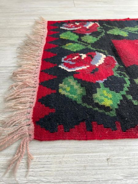 El Dokumasi Halı Kilim Yolluk Paspas Ölçü 187X64 Cm