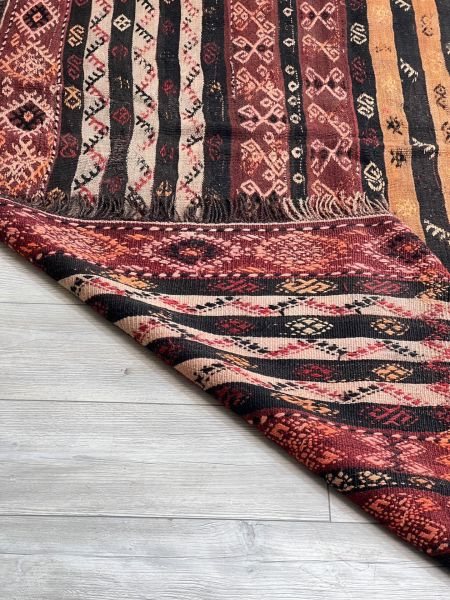 El Dokumasi Halı Kilim Yolluk Paspas Ölçü 290X197 Cm