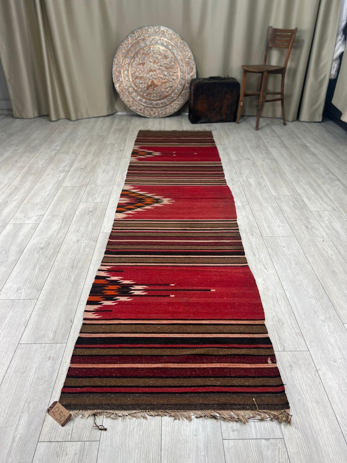 El Dokumasi Halı Kilim Yolluk Paspas Ölçü 315X80 Cm