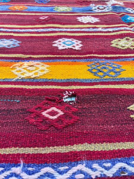 El Dokumasi Halı Kilim Yolluk Paspas Ölçü 285X188 Cm