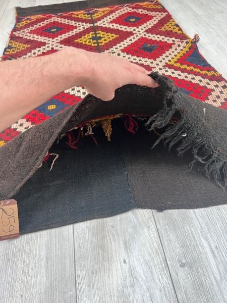 El Dokumasi Halı Kilim Yolluk Paspas Ölçü 162X191 Cm