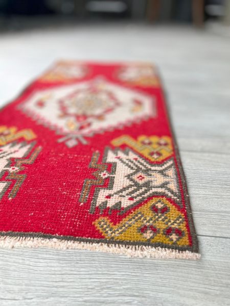 El Dokumasi Halı Kilim Yolluk Paspas Ölçü 90X41 Cm