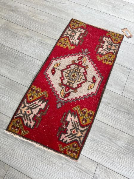 El Dokumasi Halı Kilim Yolluk Paspas Ölçü 90X41 Cm