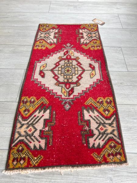 El Dokumasi Halı Kilim Yolluk Paspas Ölçü 90X41 Cm