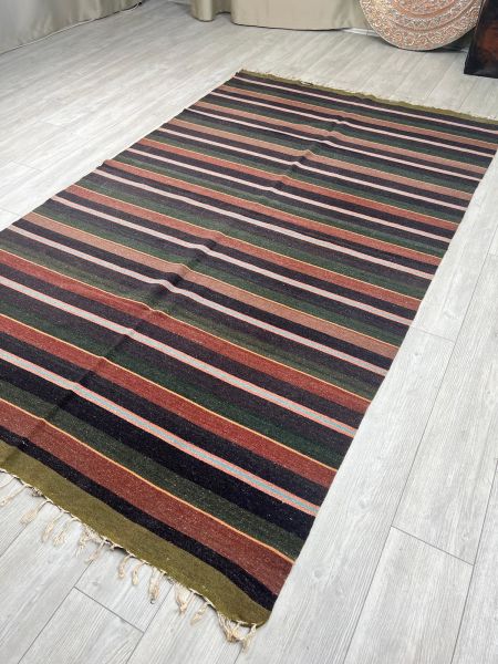 El Dokumasi Halı Kilim Yolluk Paspas Ölçü 277X162 Cm