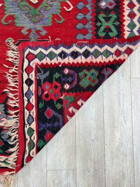 El Dokumasi Halı Kilim Yolluk Paspas Ölçü 281X162 Cm