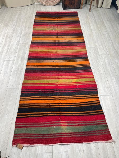El Dokumasi Halı Kilim Yolluk Paspas Ölçü 362X130 Cm