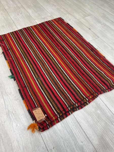 El Dokumasi Halı Kilim Yolluk Paspas Ölçü 90X67 Cm