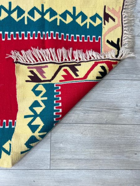 El Dokumasi Halı Kilim Yolluk Paspas Ölçü 142X73 Cm