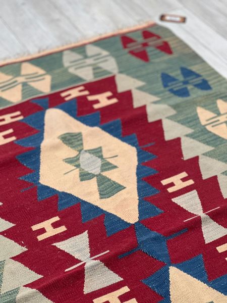 El Dokumasi Halı Kilim Yolluk Paspas Ölçü 160X110 Cm