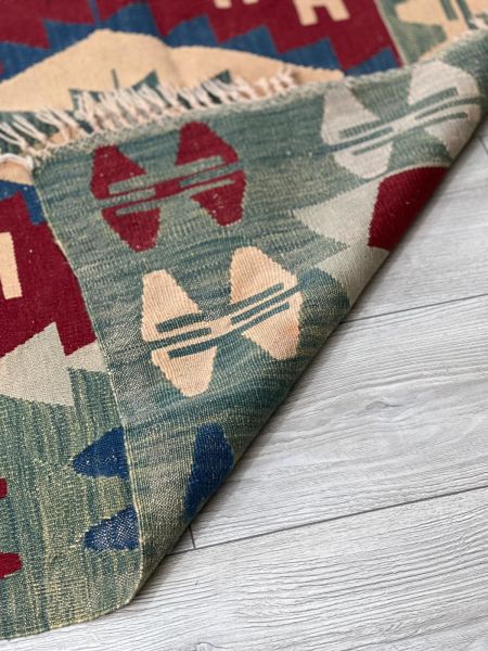 El Dokumasi Halı Kilim Yolluk Paspas Ölçü 160X110 Cm