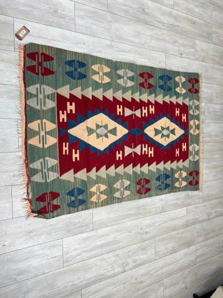 El Dokumasi Halı Kilim Yolluk Paspas Ölçü 160X110 Cm