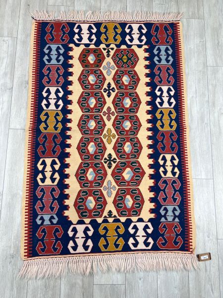 El Dokumasi Halı Kilim Yolluk Paspas Ölçü 165X110 Cm
