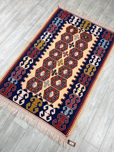 El Dokumasi Halı Kilim Yolluk Paspas Ölçü 165X110 Cm