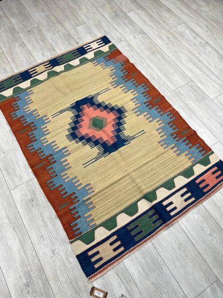 El Dokumasi Halı Kilim Yolluk Paspas Ölçü 160X110 Cm