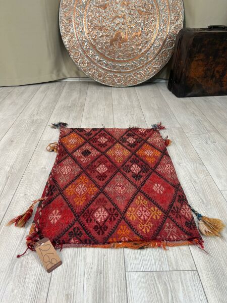 El Dokumasi Halı Kilim Yolluk Paspas Ölçü 76X53 Cm