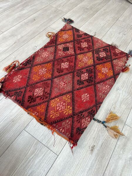 El Dokumasi Halı Kilim Yolluk Paspas Ölçü 76X53 Cm