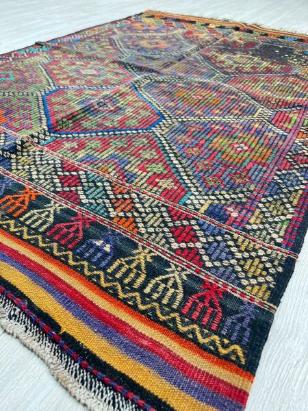 El Dokumasi Halı Kilim Yolluk Paspas Ölçü 188X124 Cm
