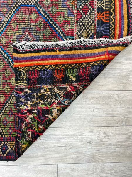 El Dokumasi Halı Kilim Yolluk Paspas Ölçü 188X124 Cm