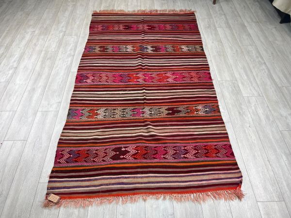 El Dokumasi Halı Kilim Yolluk Paspas Ölçü 250X145 Cm