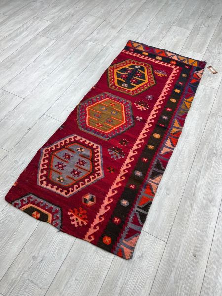 El Dokumasi Halı Kilim Yolluk Paspas Ölçü 164X68 Cm