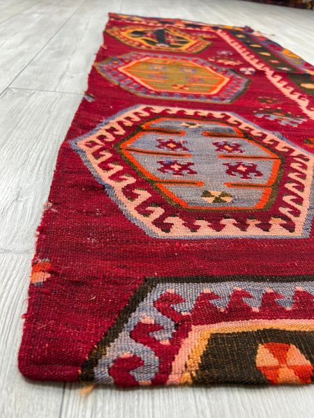 El Dokumasi Halı Kilim Yolluk Paspas Ölçü 164X68 Cm