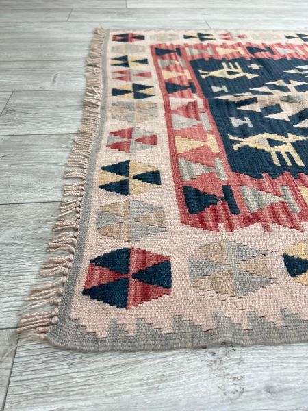 El Dokumasi Halı Kilim Yolluk Paspas Ölçü 178X108 Cm