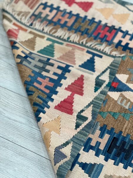 El Dokumasi Halı Kilim Yolluk Paspas Ölçü 168X100 Cm