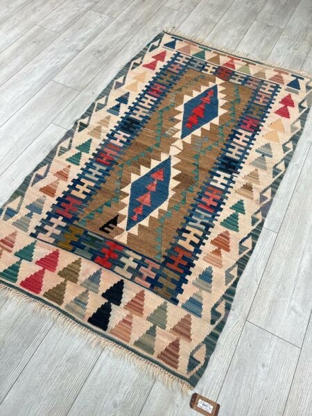 El Dokumasi Halı Kilim Yolluk Paspas Ölçü 168X100 Cm