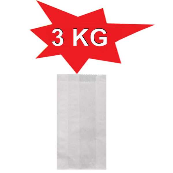 Kese Kağıdı Yağlı Baskısız Hamburger 15,5X19 Cm 3 Kilo