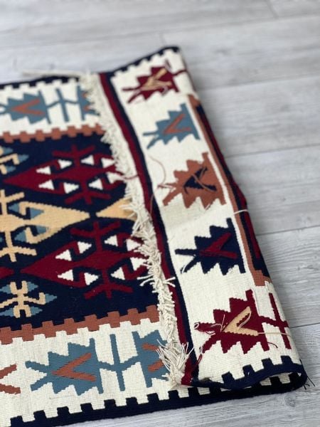 El Dokumasi Halı Kilim Yolluk Paspas Ölçü 144X76 Cm