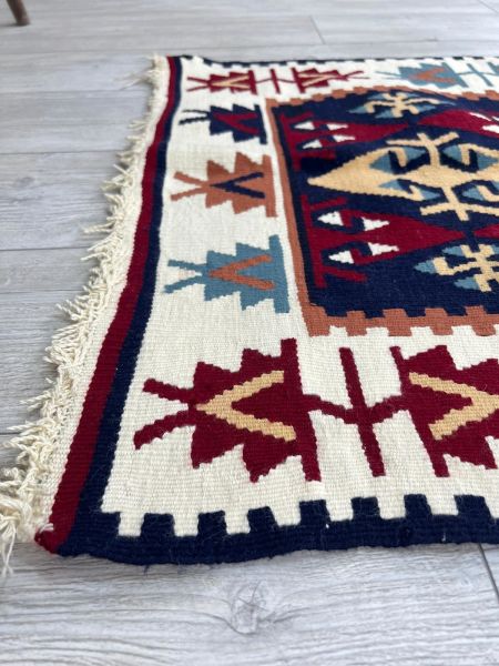 El Dokumasi Halı Kilim Yolluk Paspas Ölçü 144X76 Cm
