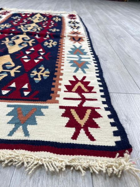 El Dokumasi Halı Kilim Yolluk Paspas Ölçü 144X76 Cm