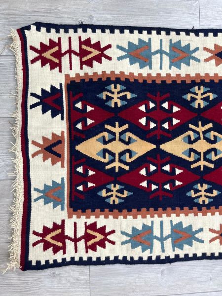 El Dokumasi Halı Kilim Yolluk Paspas Ölçü 144X76 Cm