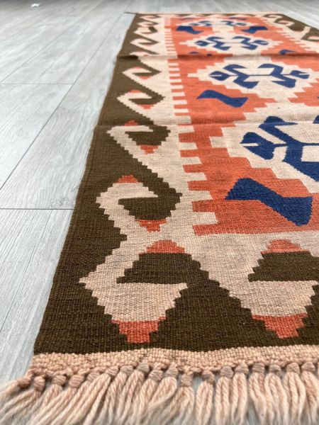 El Dokumasi Halı Kilim Yolluk Paspas Ölçü 200X81 Cm