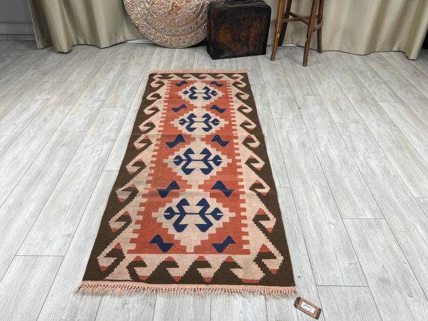 El Dokumasi Halı Kilim Yolluk Paspas Ölçü 200X81 Cm